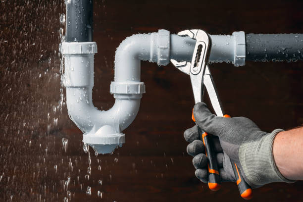 Professional Sewer Line Repair technician working in Riverside, CA